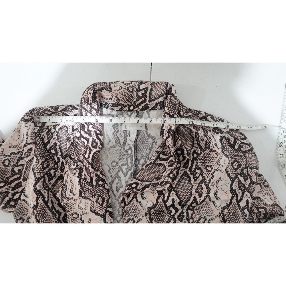 Leith python lightweight jacket/ duster  size S‎ - Picture 5 of 6